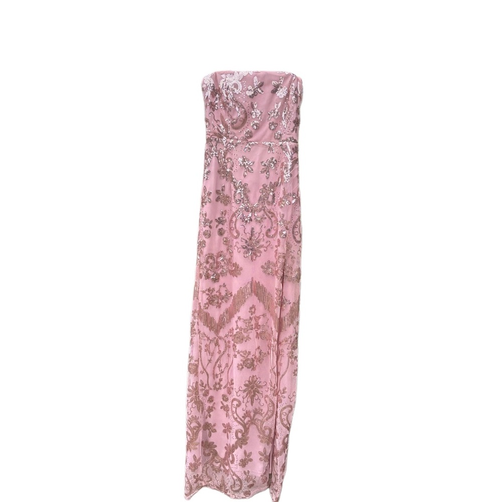 Lulus Pink/Rose Gold Formal Homecoming Dress Size Medium